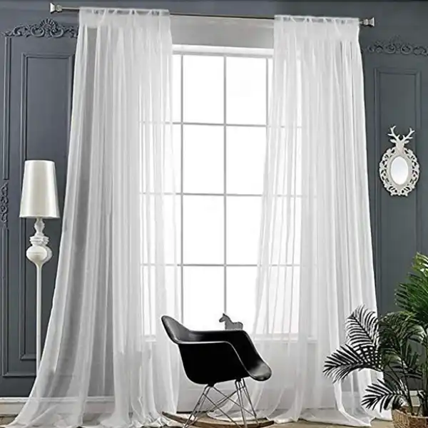 White Sheer Curtains in Al Bateen
