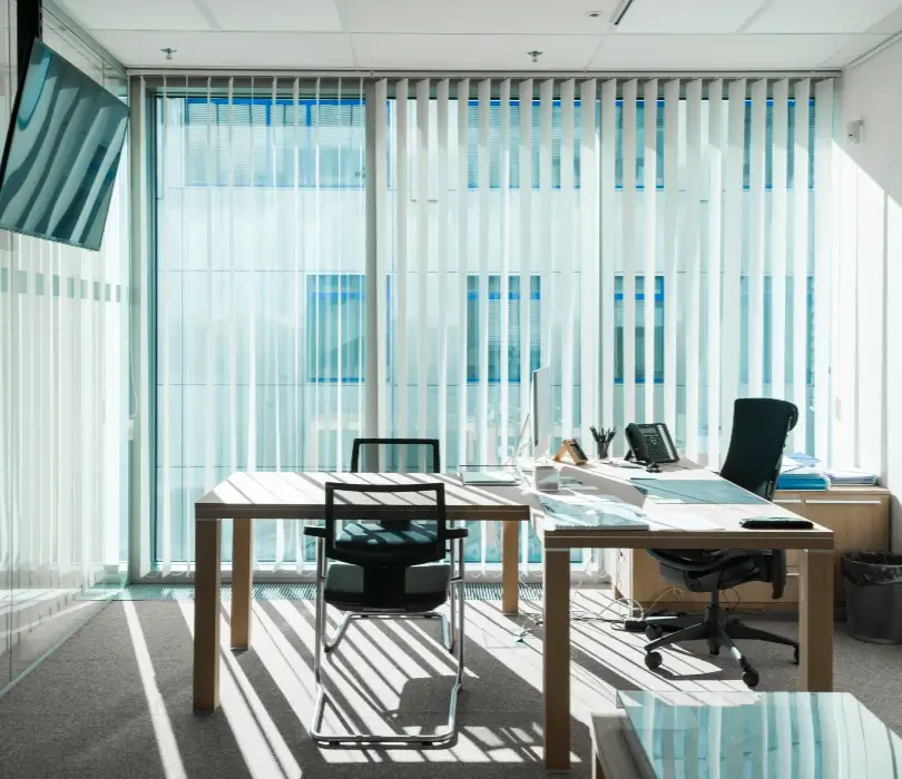 Vertical Window Blinds for Office in UAE