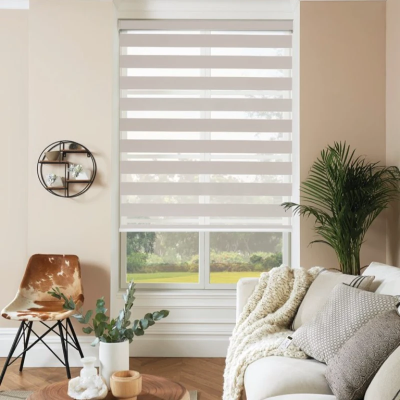 Elegant Duplex Blinds for Livingroom in Abu Dhabi