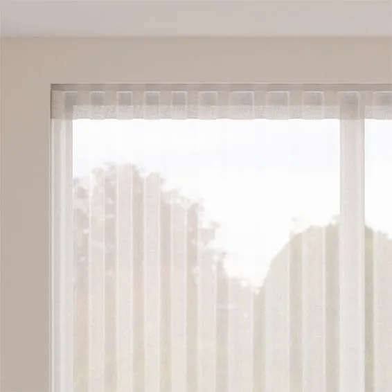 Classic Ivory Voile Sheer Curtains