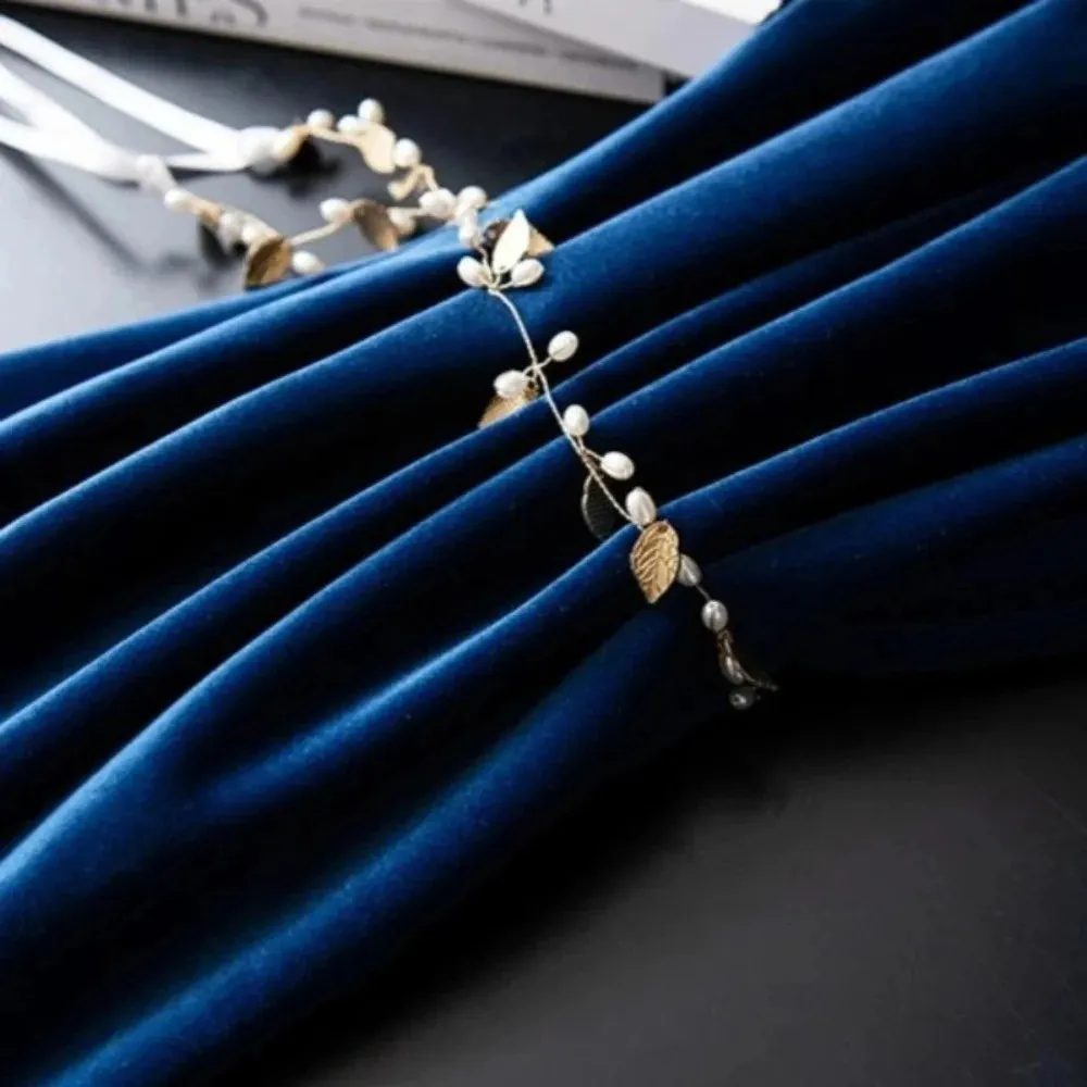 Deep Blue Velvet Blackout Drapery Close