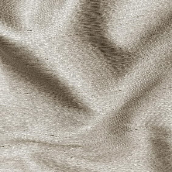 Neutral Dupioni Silk Curtain Close
