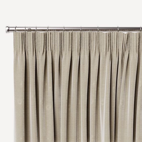 Neutral Dupioni Silk Curtains