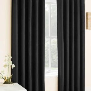 Obsidian Black Thermal Blackout Curtain