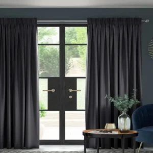 Shadow Graphite Premium Blackout Curtain