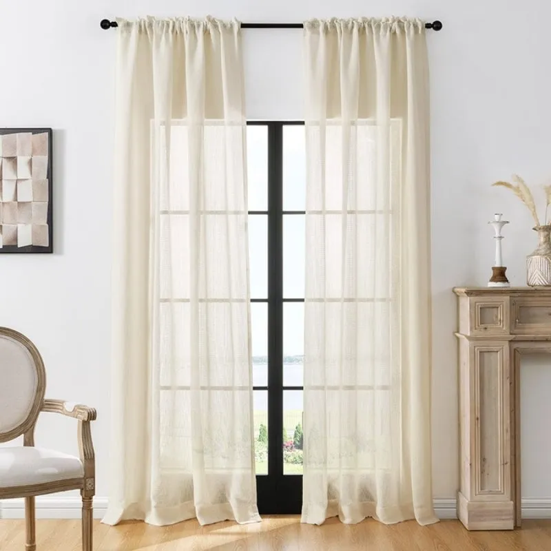 Sheer Window Drapes in Mirdif