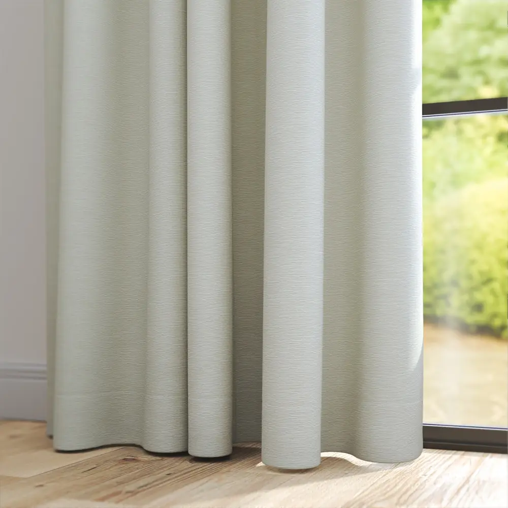 Silver Dove Luxury Silk Curtains