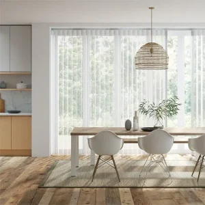Soft White Voile Sheer Curtain