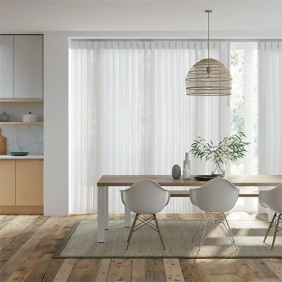 Soft White Voile Sheer Curtains