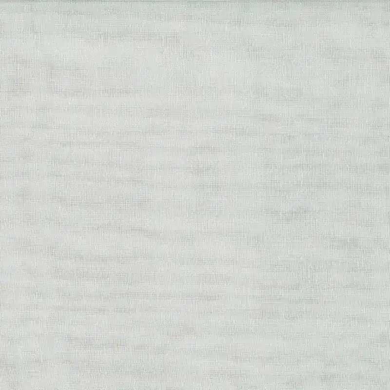 White Sheer Tab Top Window Curtain Close