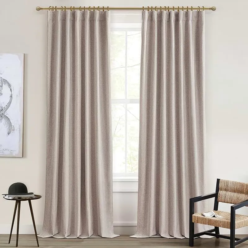 linen Curtains installation in Al Barsha