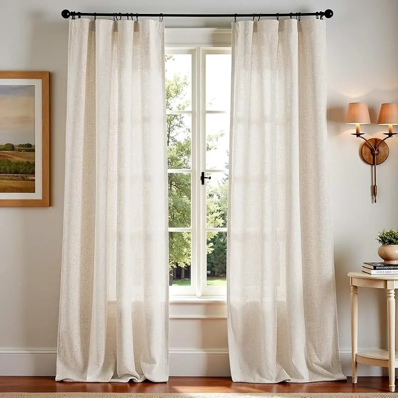 linen Window Drapes in Al Barsha