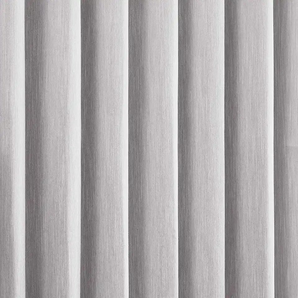 Light Purple Cotton Pleated Window Curtain View