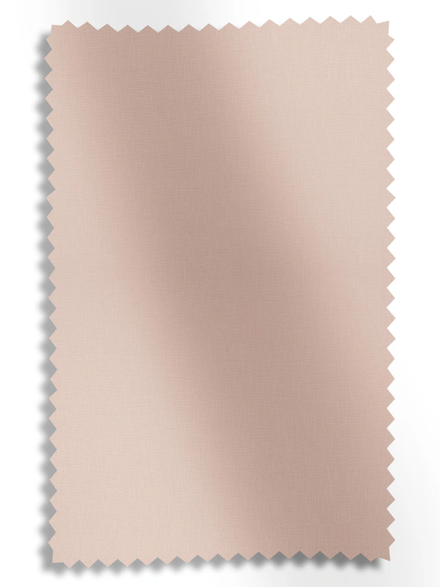 Blush Pink Pinch Pleat Linen Curtains Close