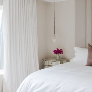 Ivory Linen Blend Curtains