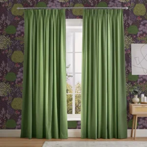 Light Green Living Room Blackout Curtains