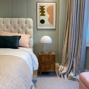 Light Taupe Linen Drapery Curtains