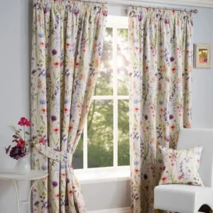 Pastel Floral Curtain