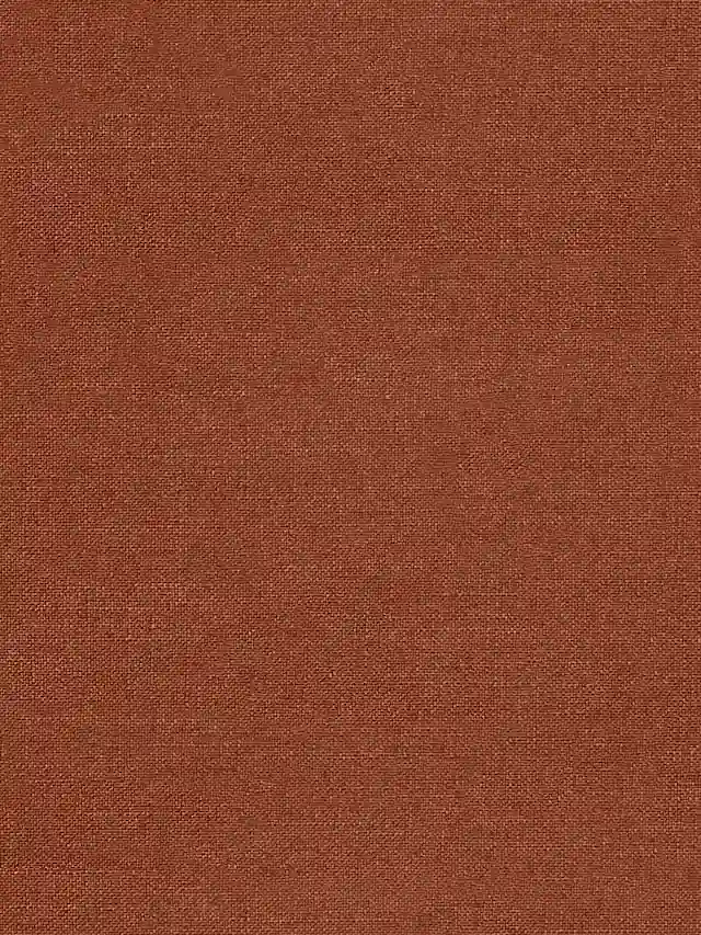 Rust Orange Pinch Pleat Linen Curtains View