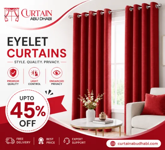 Curtain Abu Dhabi Sale Banner