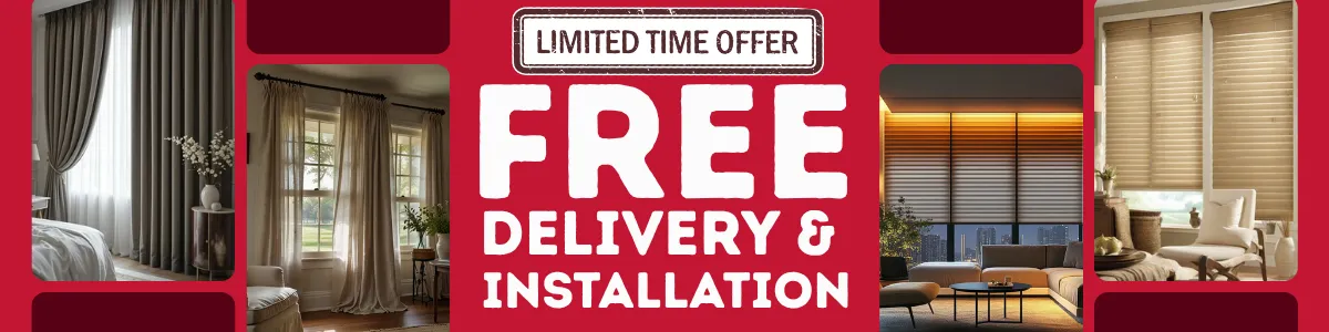 curtain sale banner