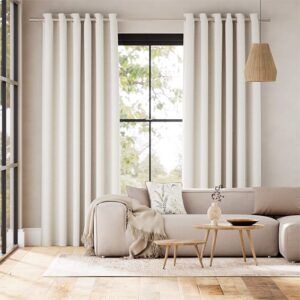 Arlo Wisp White Curtains