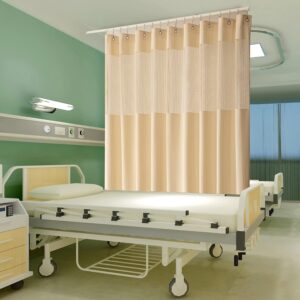 Beige Hospital Curtain