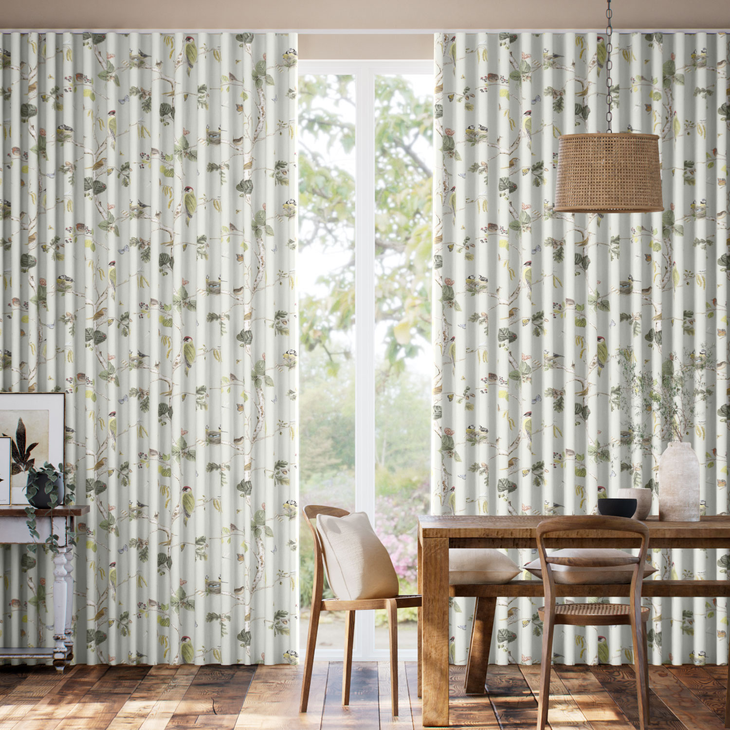 Chorus Multi Sage Curtains 1 Chorus Multi Sage Curtains
