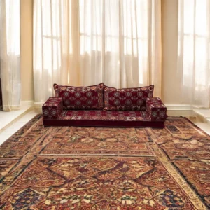 Cream Sheer Majlis Curtain