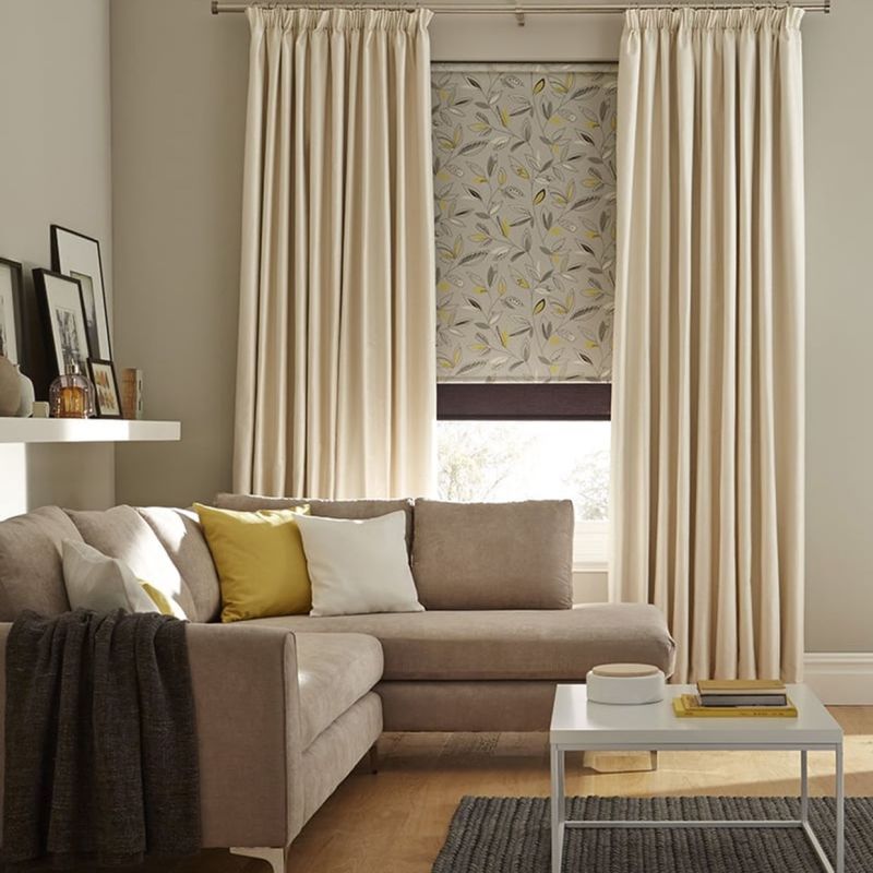 Daze Ivory Cream Curtains 2 Daze Ivory Cream Curtains