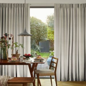 Duke Mink Cream Curtains