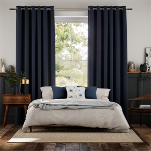 Etta Indigo Blue Curtains 16 Etta Indigo Blue Curtains