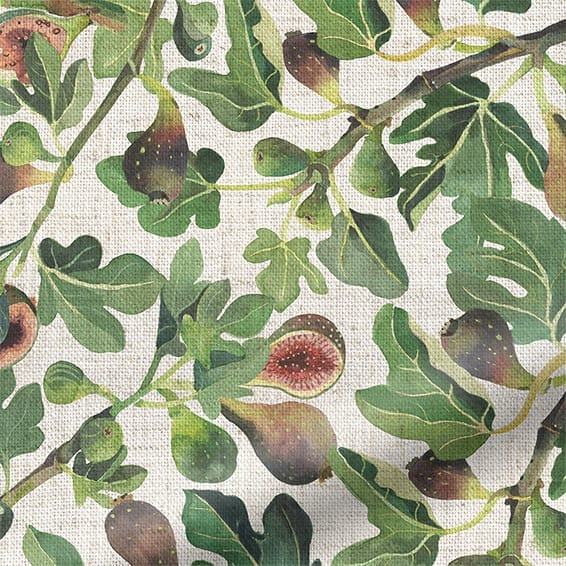 Figs Green Curtains 2 Figs Green Curtains