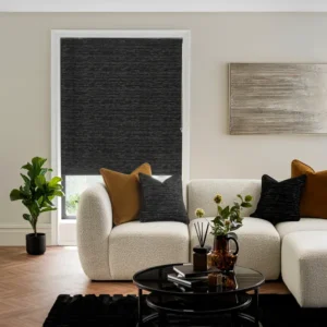 Hemmingway Chenille Roman Blind