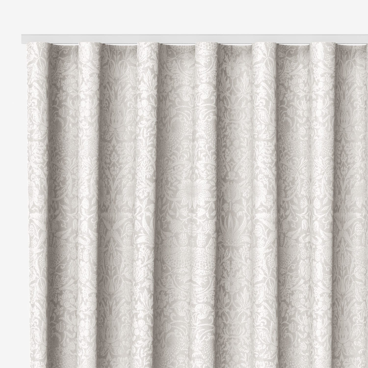 Jacquard Oyster Wave Curtains 2 Jacquard Oyster Wave Curtains