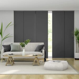 Kendall Charcoal Panel Blinds