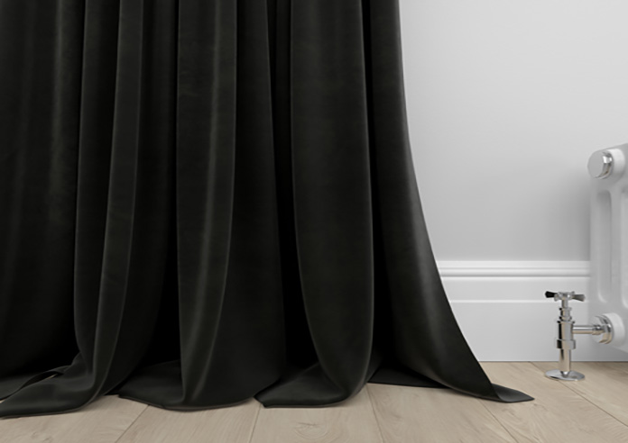 Luxe Velvet Black Curtains 4 Luxe Velvet Black Curtains