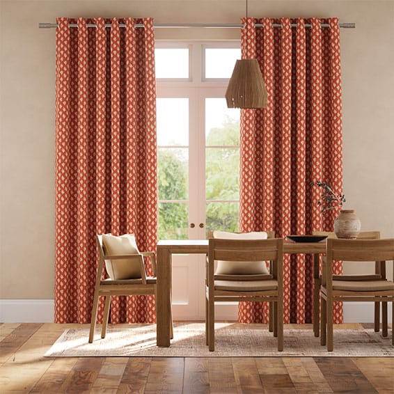 Paprika Red Curtains 1 Paprika Red Curtains