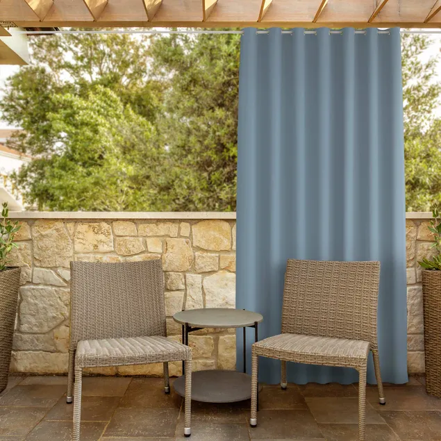 Pastel Blue Outdoor Curtains 3 Pastel Blue Outdoor Curtains