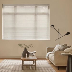Pearl White Wooden Blinds