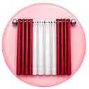 Sheer Curtain Icon