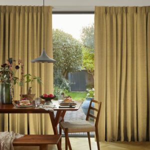 Spritz Mustard Thermal Curtains