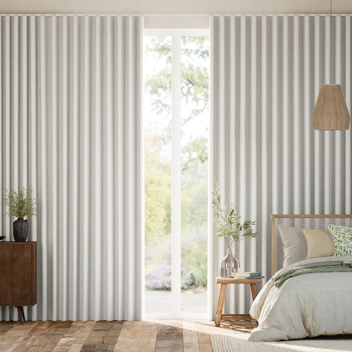 Sydney Snowdrop Wave Curtains 1 Sydney Snowdrop Wave Curtains