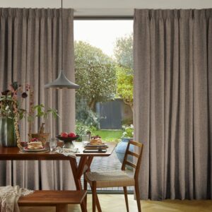 Talbot Cocoa Brown Curtains
