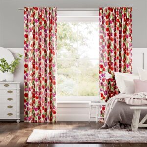Tulips Pink Curtains