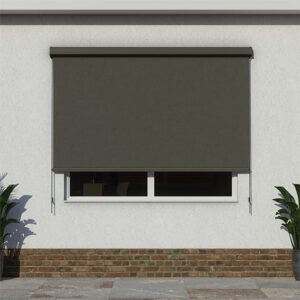 Woodland Grey Outdoor Blinds