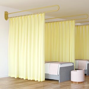 Yellow Hospital Curtain