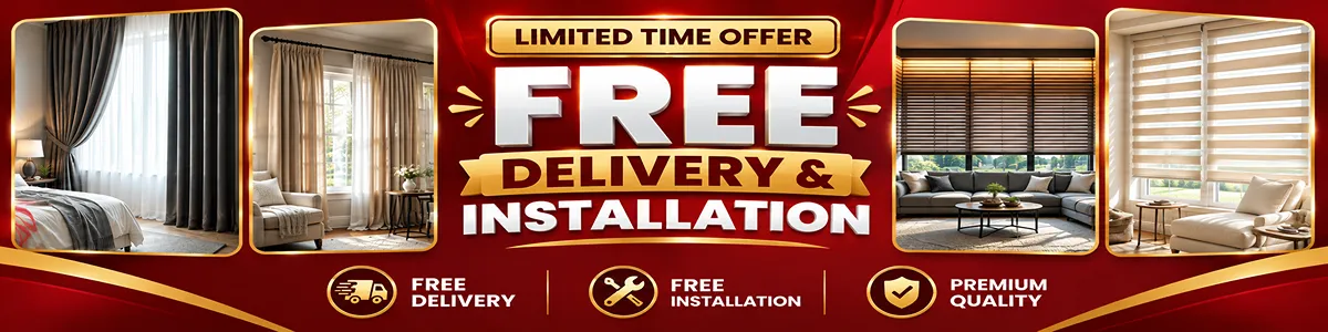 curtain sale banner