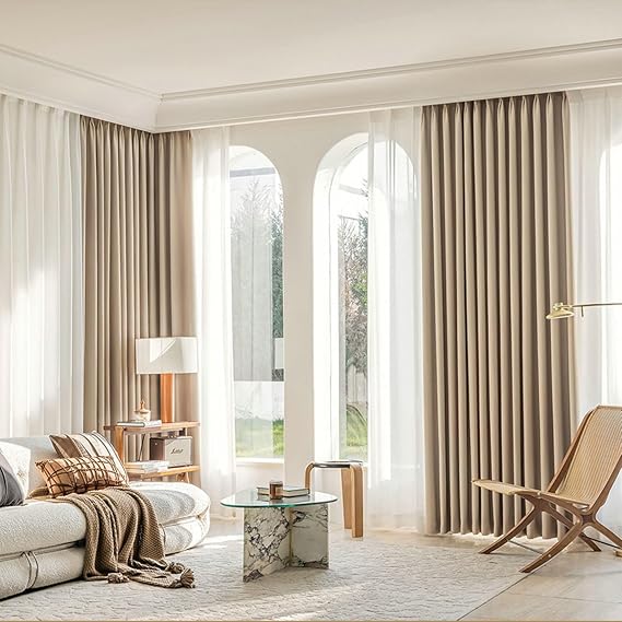 Solid Brown Bedroom Curtains 1 Solid Brown Bedroom Curtains